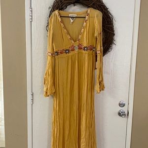 Long bohemian dress